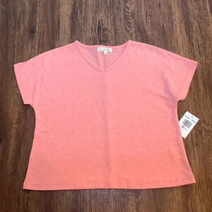 It’s Our Time V-Neck Tee Shirt Large